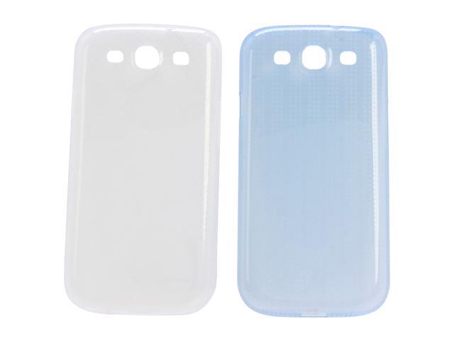 SAMSUNG Blue & White 2 Pack Slim Covers For Galaxy S III ETC-2PKSCEGSTA