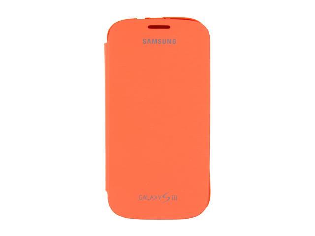 SAMSUNG Orange None Flip Cover For Galaxy S III EFC-1G6FOEGSTA
