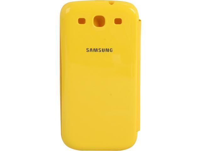 SAMSUNG Yellow Flip Cover For Galaxy S III EFC-1G6FYEGSTA