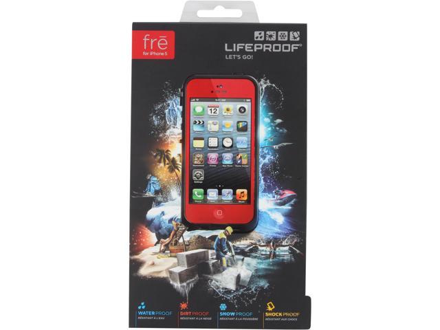 LifeProof fre Red/Black Case For iPhone 5 1301-05