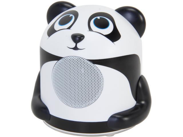 GOgroove Portable Panda Speaker Night Light with Enhanced Bass Woofer , USB Cable & 3.5mm AUX Cable – Perfect for Nap time , Bedtime & More