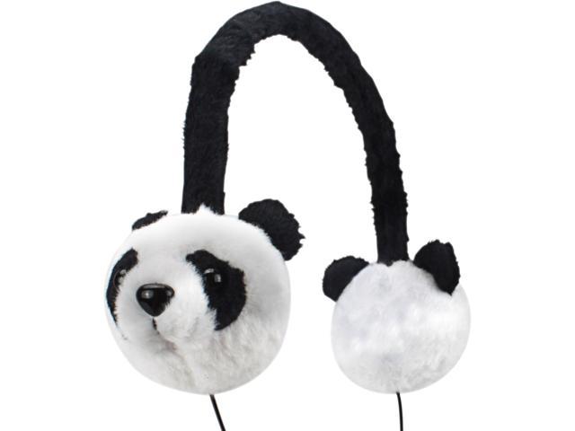 Groove Pal KDZ Kid Friendly Panda Headphones with Volume Limiting Sound by GOgroove - Works with Samsung Galaxy Tab 3 Kids Edition , iRulu Y1 Kid Pad , ProntoTec WiMo and More Kids Tablets