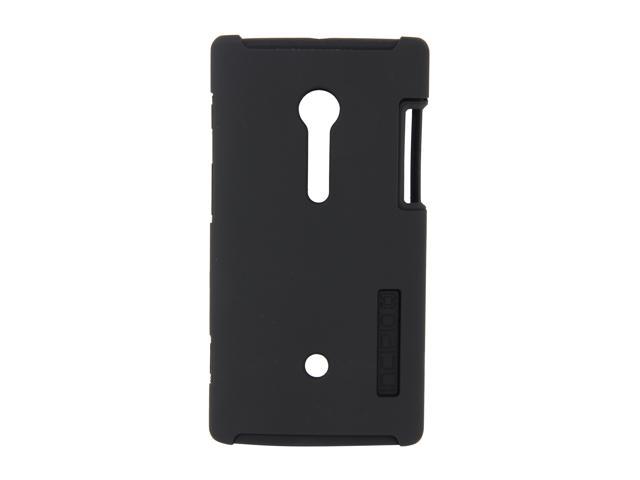 Incipio SILICRYLIC Black / Black DualPro Hard Shell Case with Silicone Core For Sony Xperia ion SE-133