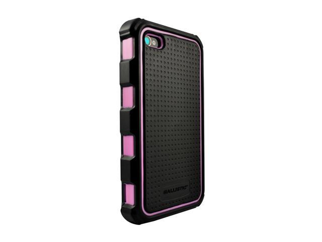 Ballistic Case Pink / Black Hard Core (HC) Series Case For iPhone 4 (HA0421-M365)