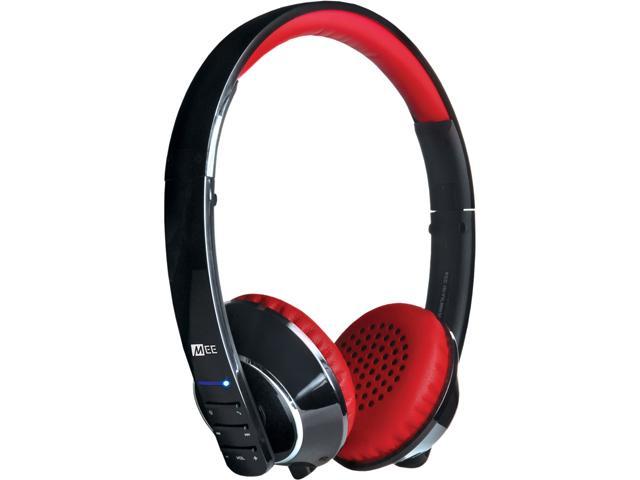 Mee audio Air-Fi Black/Red Air-Fi AF32 3.5mm Connector Binaural Stereo Bluetooth Headset w/ Hidden Microphone