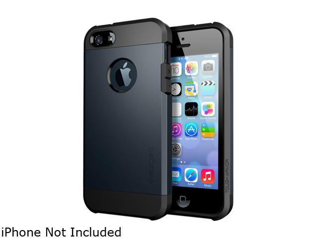 Spigen Tough Armor Metal Slate Case For iPhone 5 / 5S SGP10490