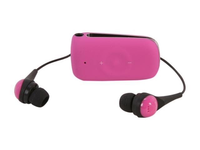 Jabra CLIPPER Pink Stereo Bluetooth Headset w/ Multiuse / DSP Technology (100-96800004-02)
