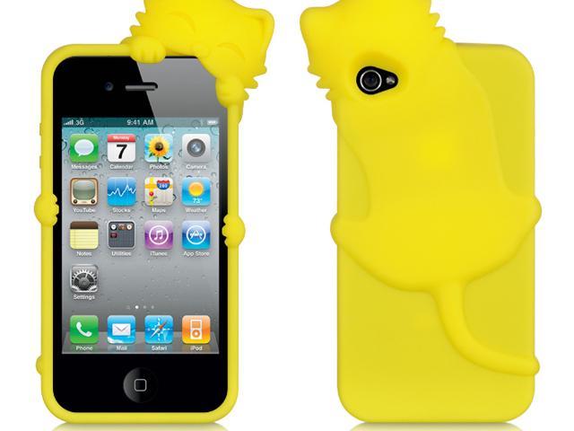 Apple 4S/iPhone 4 Yellow Design High-End Case Newegg.com