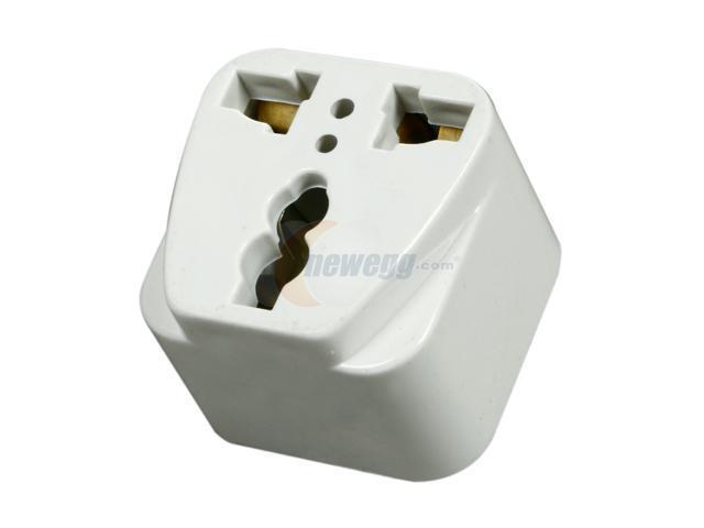 BOXWAVE White Universal to American Outlet Plug Adapter CATA UPA-1 ...