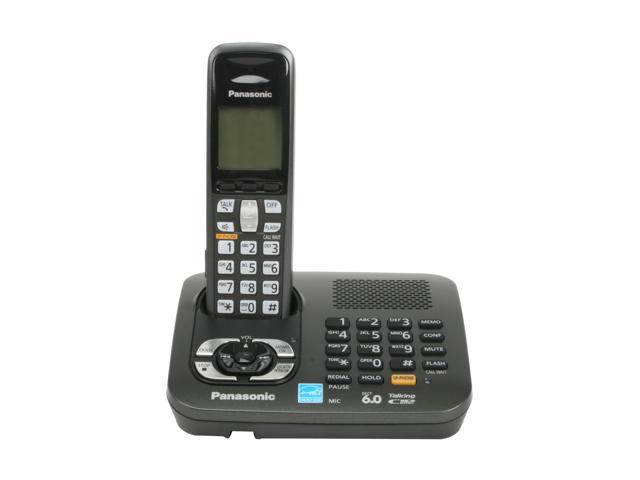 Panasonic KX-TG6444T 1.9 GHz Digital DECT 6.0 4X Handsets Cordless ...