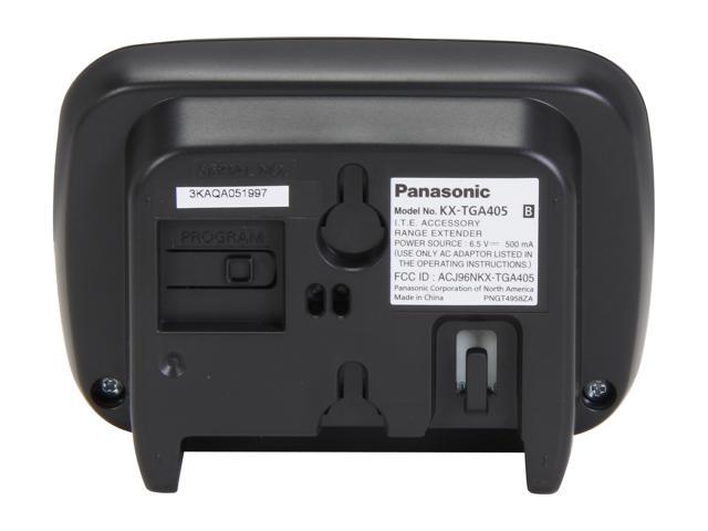 Panasonic KX-TGA405B Range Extender For Dect 6.0 Plus Cordless Phone System 