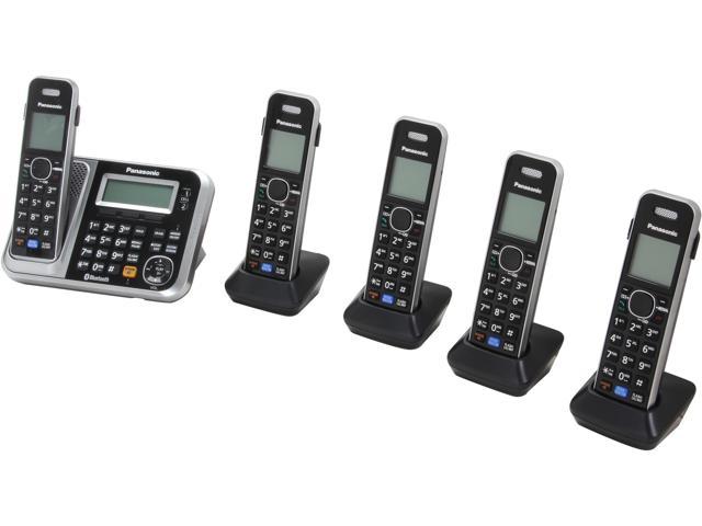 Link2Cell Bluetooth® Cordless Phone with Enhanced Noise Reduction- 5 Handsets