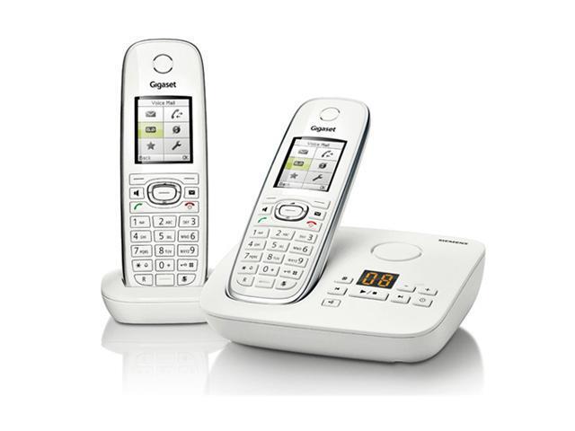 SIEMENS C595-W2 DECT 2X Handsets Gigaset Duo Cordless Phones - Newegg.com