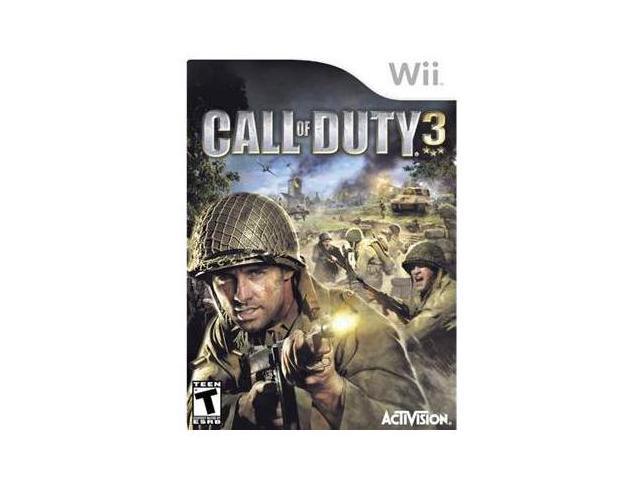 Call Of Duty 3 Wii Game Newegg Com