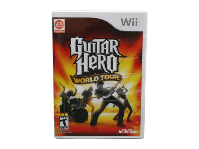 wii guitar hero world tour guitar only