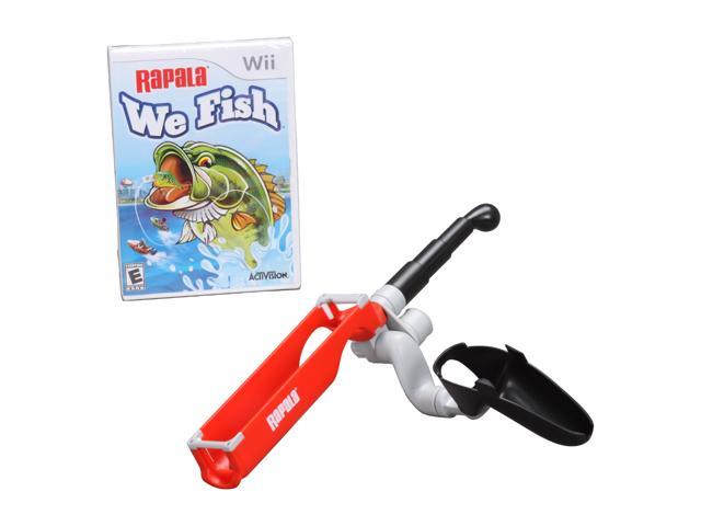 Rapala: We Fish Bundle w/Fishing Rod Wii Game