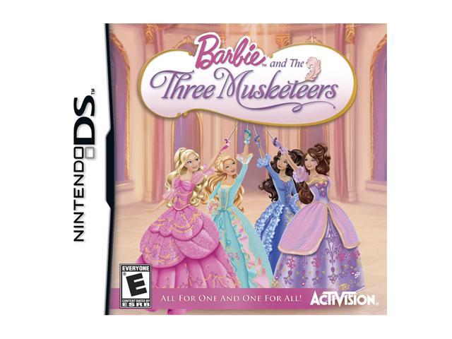 barbie and the three musketeers ds game