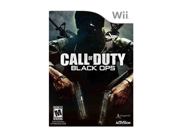 Call Of Duty Black Ops Wii Game Newegg Com