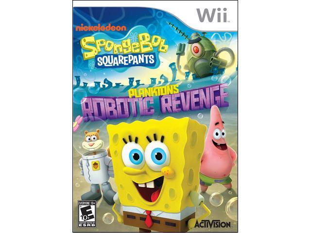 SpongeBob SquarePants: Plankton's Robotic Revenge Wii Game - Newegg.com