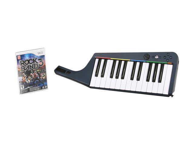 Rock Band 3 Keyboard Bundle Wii Game