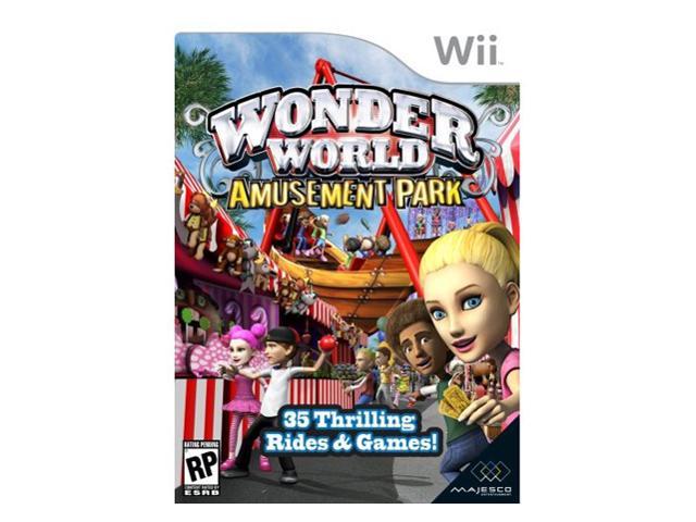 Wonder World Amusement Park Wii Game