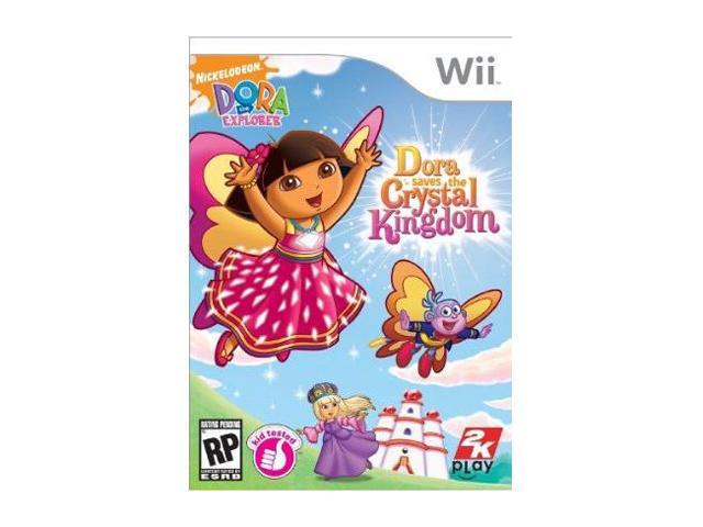 Indiener Tutor Vervelen Dora the Explorer: Dora Saves the Crystal Kingdom Wii Game - Newegg.com