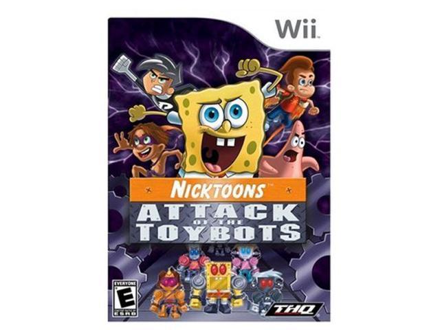 Nicktoons: Attack of the Toybots Wii Game