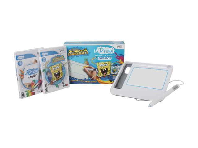 uDraw Tablet w/Spongebob Squigglepants Wii Game