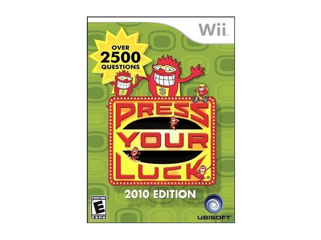 Press Your Luck Wii Game