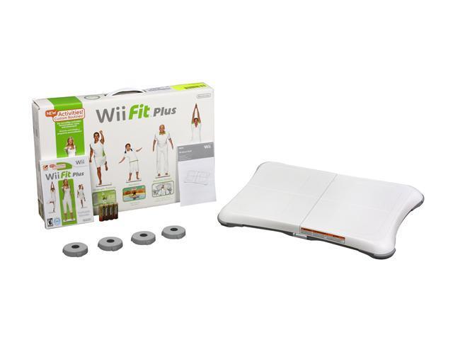 tyngdekraft bekendtskab snorkel Wii Fit Plus w/Balance Board Wii Game - Newegg.com
