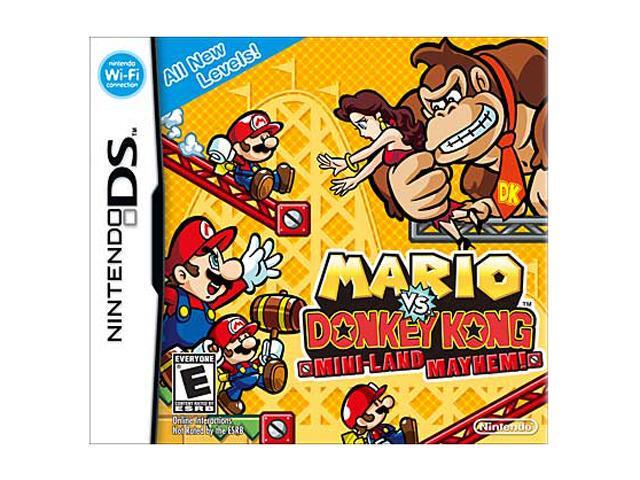 Mario Vs Donkey Kong Miniland Mayhem Nintendo Ds Game Newegg Com