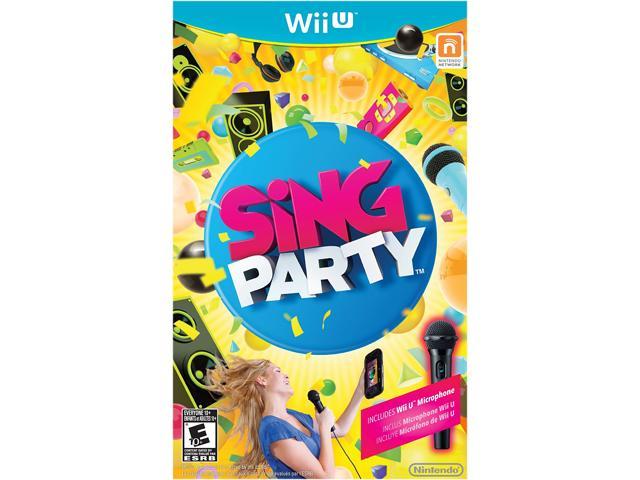 SiNG Party w/Wii U Microphone Wii U Games