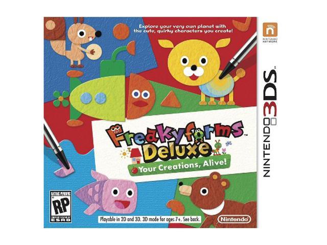FreakyForms Deluxe: Your Creations, Alive! Nintendo 3DS