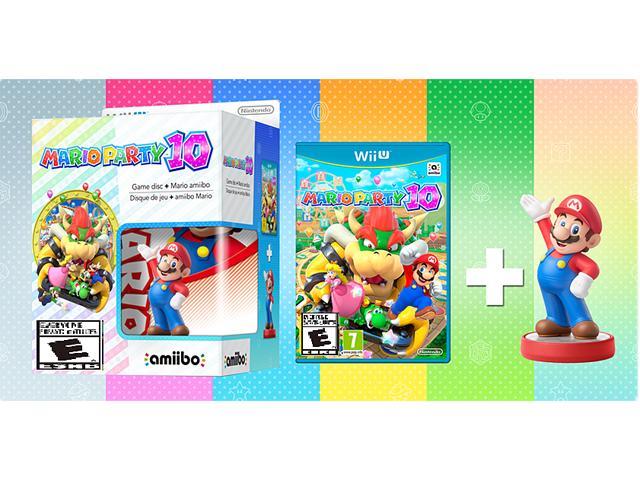 Mario Party 10 + Mario Amiibo Bundle Nintendo Wii U Nintendo Wii U Games -