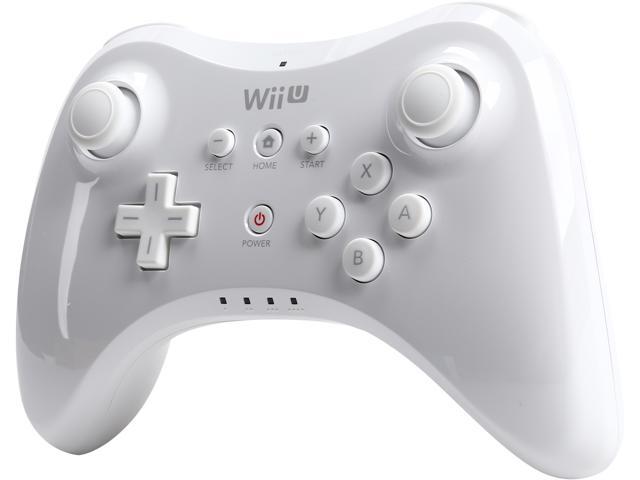 Nintendo Wii U Controller Pro U - Japanese Version (White ...