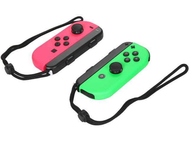 Nintendo Switch 115461BUND3 OLED Model With White Joy-Con™ With Joy-Con  (L/R) Wireless Controllers- Neon Pink/Neon Green