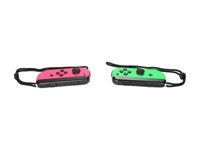 Nintendo Switch 115461BUND3 OLED Model With White Joy-Con™ With Joy-Con  (L/R) Wireless Controllers- Neon Pink/Neon Green