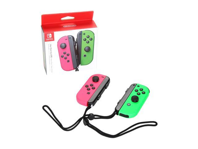 Nintendo Switch 115461BUND3 OLED Model With White Joy-Con™ With Joy-Con  (L/R) Wireless Controllers- Neon Pink/Neon Green