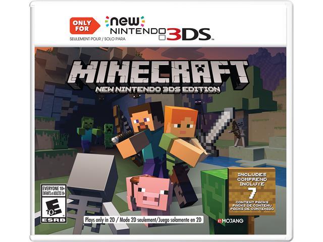 Minecraft New Nintendo 3ds Edition Nintendo 3ds Newegg Com