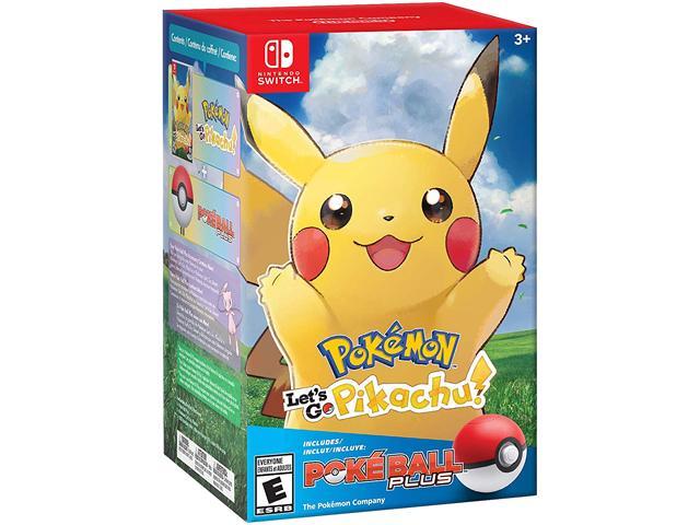 Pokemon Lets Go Pikachu Poke Ball Plus Pack Nintendo Switch