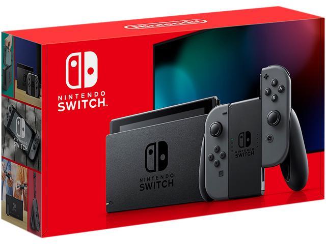 Nintendo Switch Console with Gray Joy 