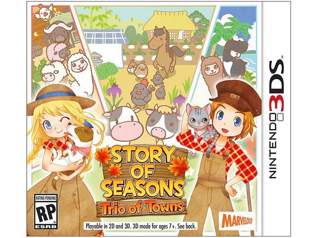 Story of Seasons: Trio of Towns Nintendo 3DS Video Games