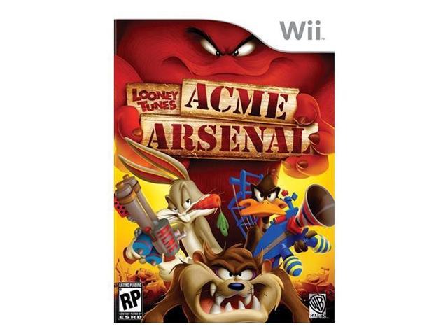Looney Tunes Acme Arsenal Wii Game Newegg Com