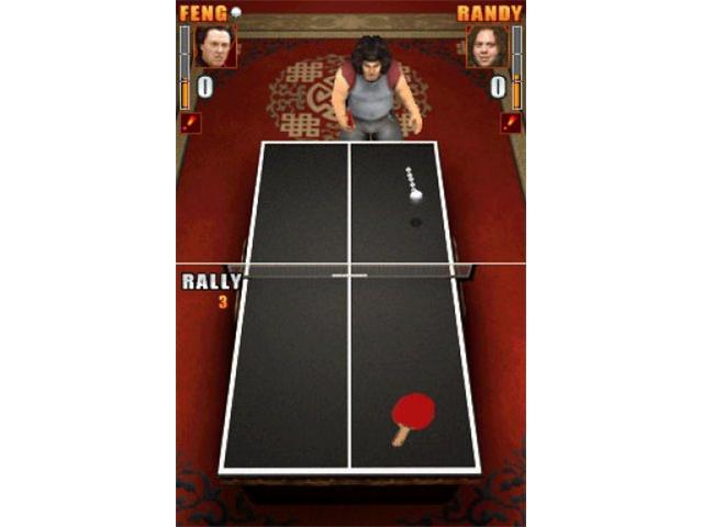 Nintendo DS Game Balls Of Fury Dt. Table Tennis/Underground Ping-Pong/Sport