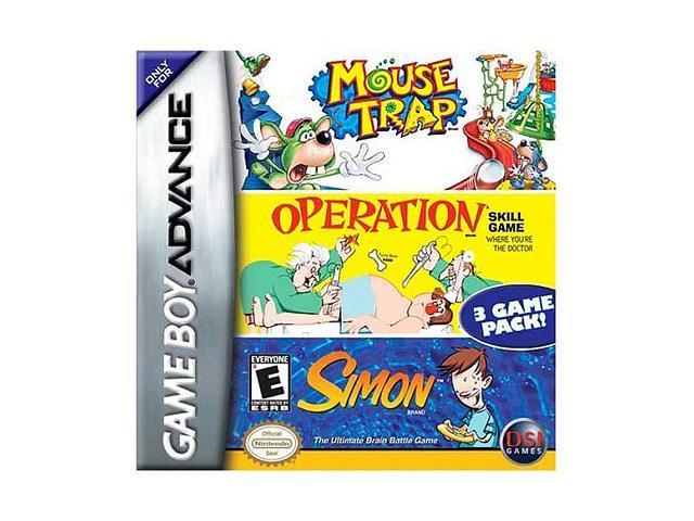 Een computer gebruiken Buitenshuis leeftijd Mouse Trap/Operation/Simon GameBoy Advance Game DSI GAMES - Newegg.com