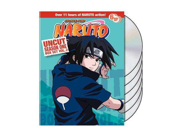 Naruto Uncut Box Set Season 1 Vol 2 DVD FF 4X3 Newegg