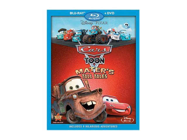 Buena Vista Home Video Cars Toon Maters Tall Tales Combo Pack 2 Discs Blu Ray Dvd Br Newegg Com