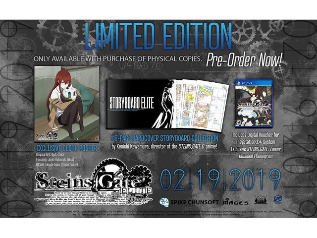Steins Gate Elite Limited Edition Playstation 4 Newegg Com