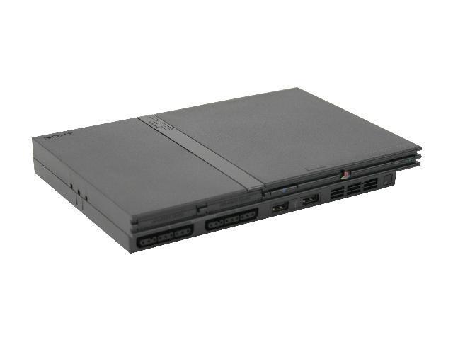 Sony PlayStation 2 Slim Launch Edition Charcoal Black Console  (SCPH-75001CB) for sale online