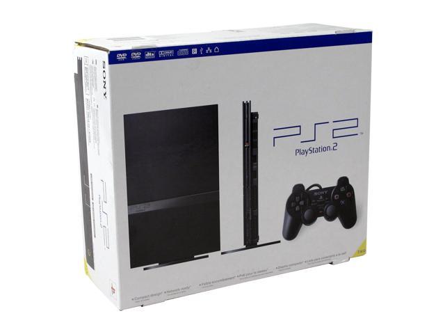 Sony PlayStation 2 Console - Black (Renewed)